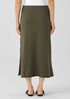 Lightweight Organic Cotton Terry A-Line Skirt