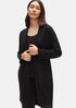 Silk & Organic Cotton Interlock Long Cardigan