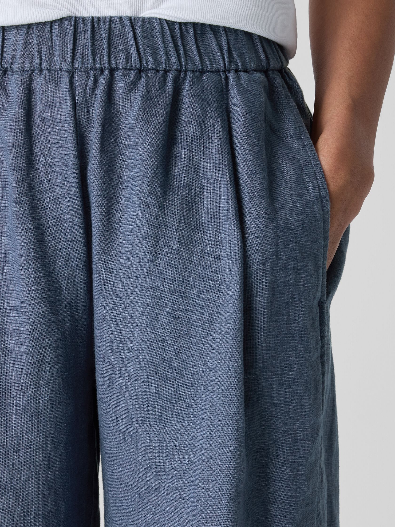 Organic Linen Lantern Pant