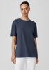 Organic Pima Cotton Jersey Long Tee