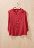 Renew Overdye Crinkle Chiffon Shirt, PM