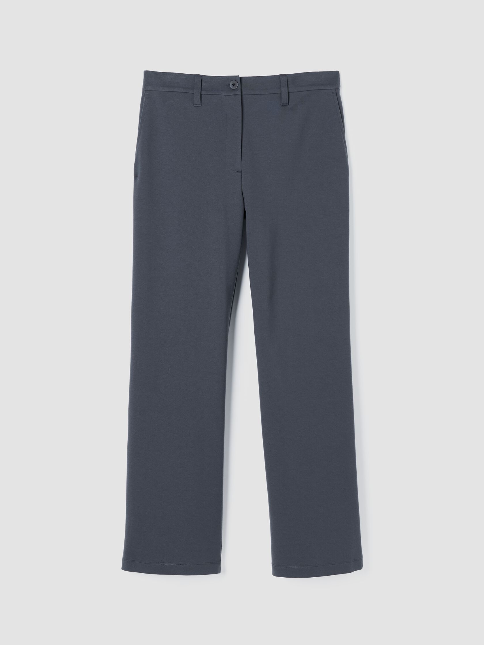 Washable Flex Ponte Wide Trouser Pant