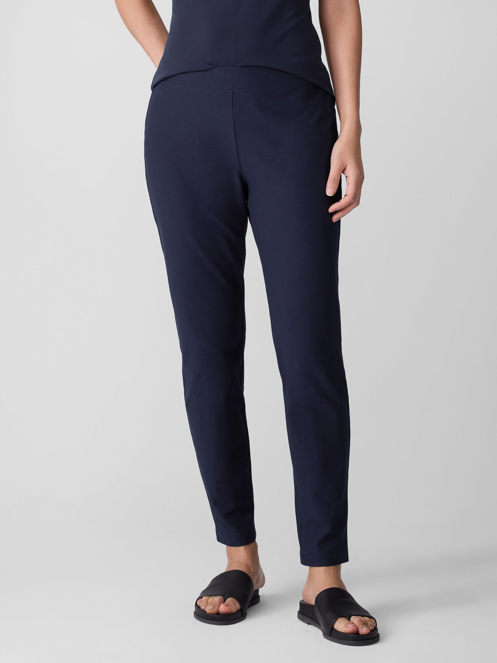 Washable Stretch Crepe Pant