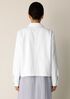 Slubby Organic Cotton Linen Classic Collar Jacket