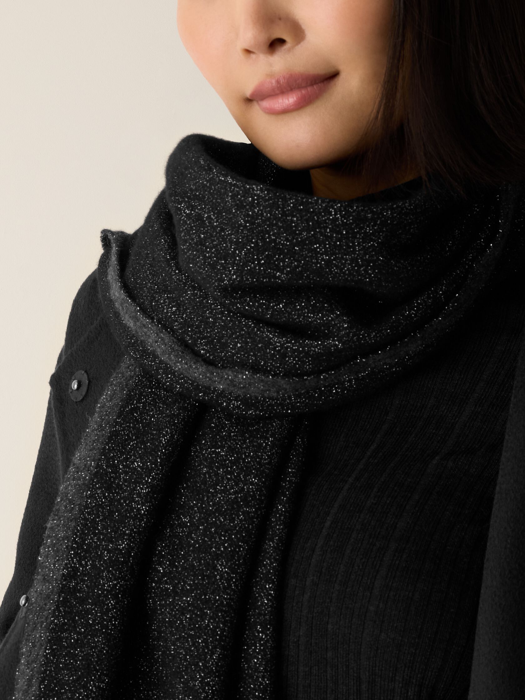 Wool Shimmer Scarf