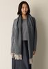 Brushed Recycled Cotton Cashmere Scarf
