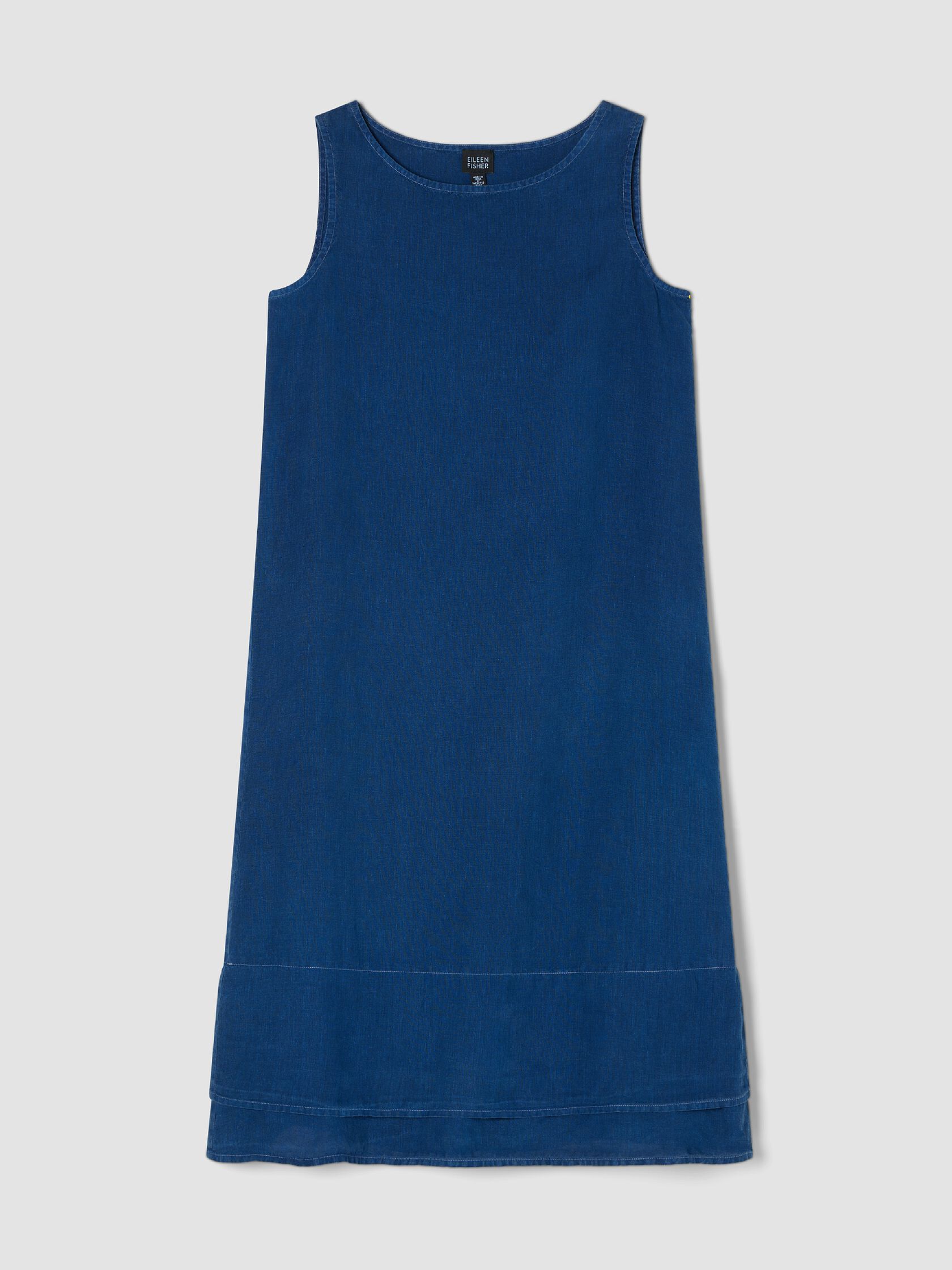 Renew Handkerchief Linen Sleeveless Dress, M