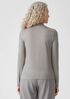 Fine Jersey Mock Neck Top