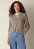 Peruvian Organic Cotton Cord Jersey Cardigan