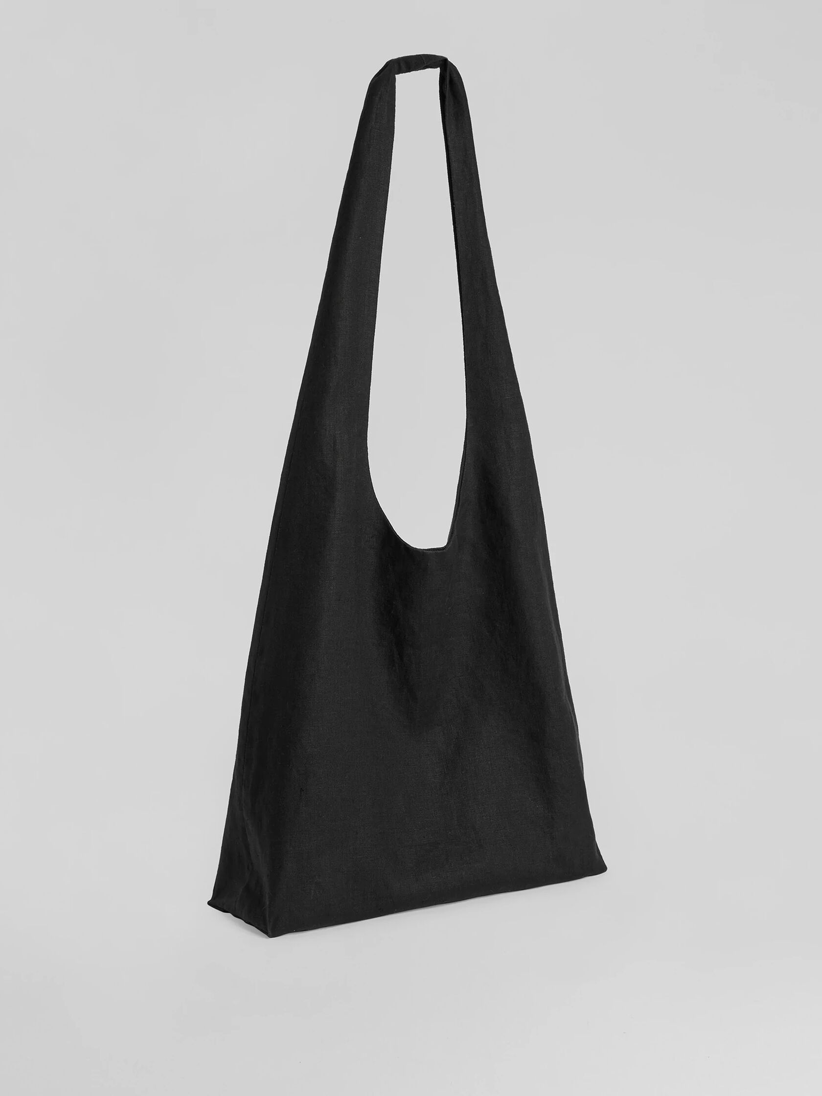 Organic Linen Shopper Tote