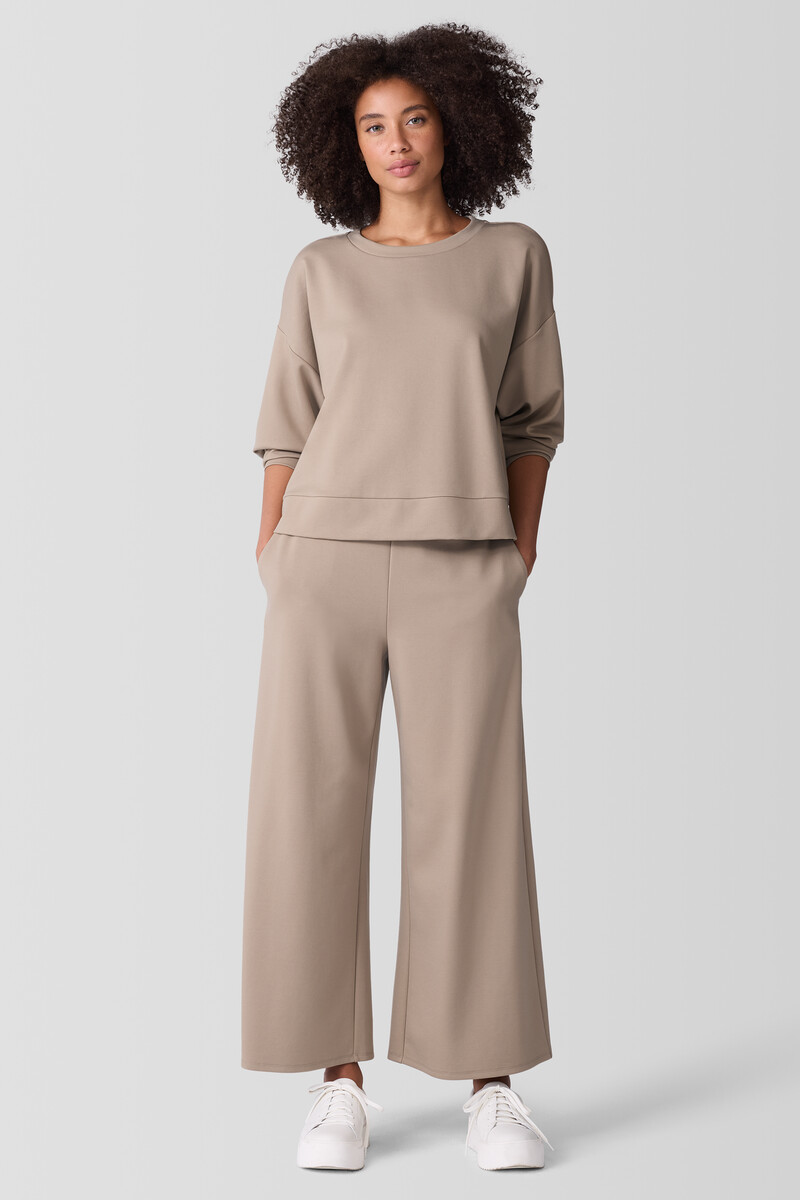 Lightweight Ponte Wide-Leg Pant Lightweight Ponte Wide-Leg Pant