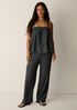 Airy Organic Cotton Twill Full-Length Straight Pant