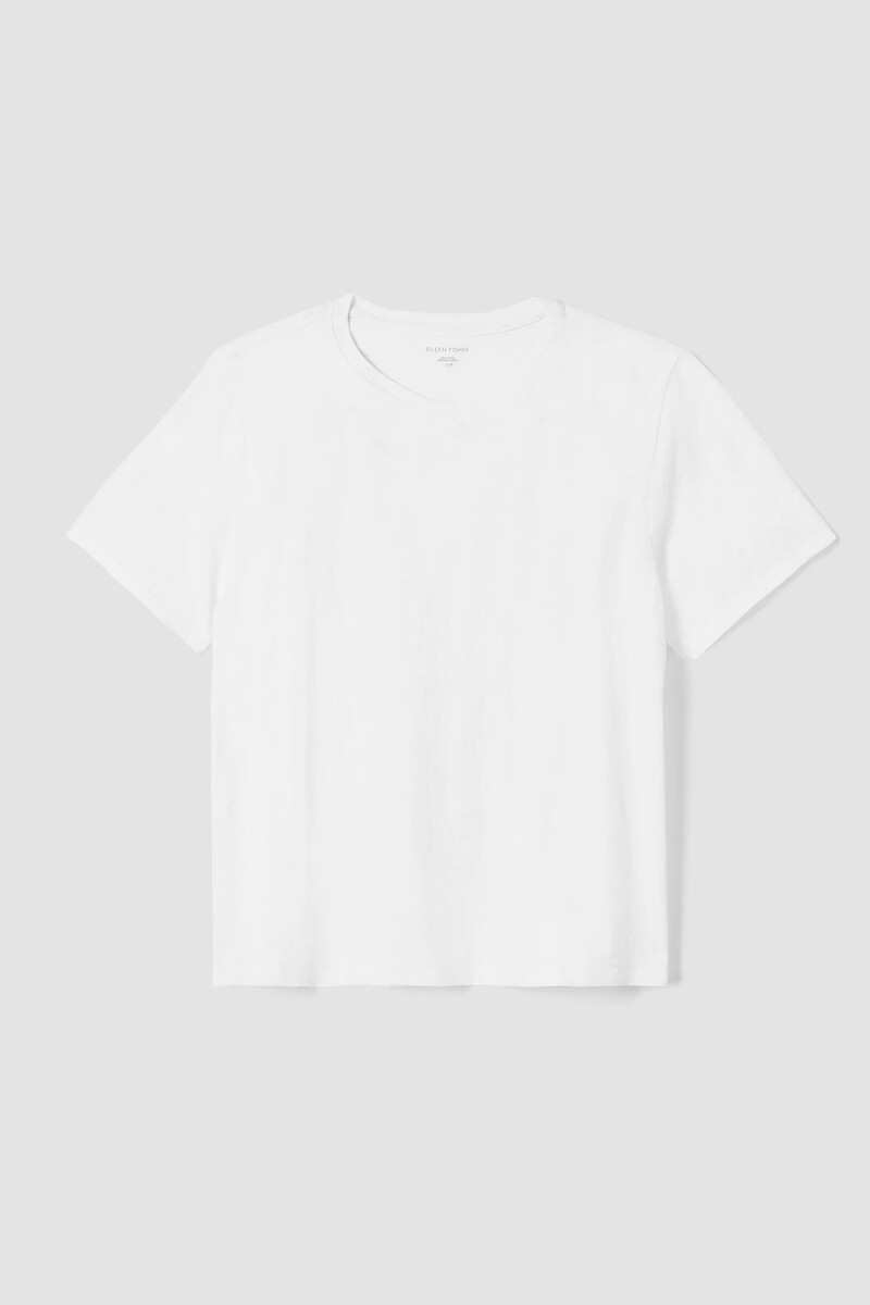 Organic Cotton Slubby Jersey Tee Organic Cotton Slubby Jersey Tee