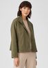Organic Cotton Hemp Stand Collar Jacket