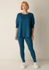 Cozy Brushed Terry Hug High-Waisted Leggings