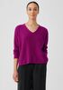 Italian Cashmere V-Neck Top