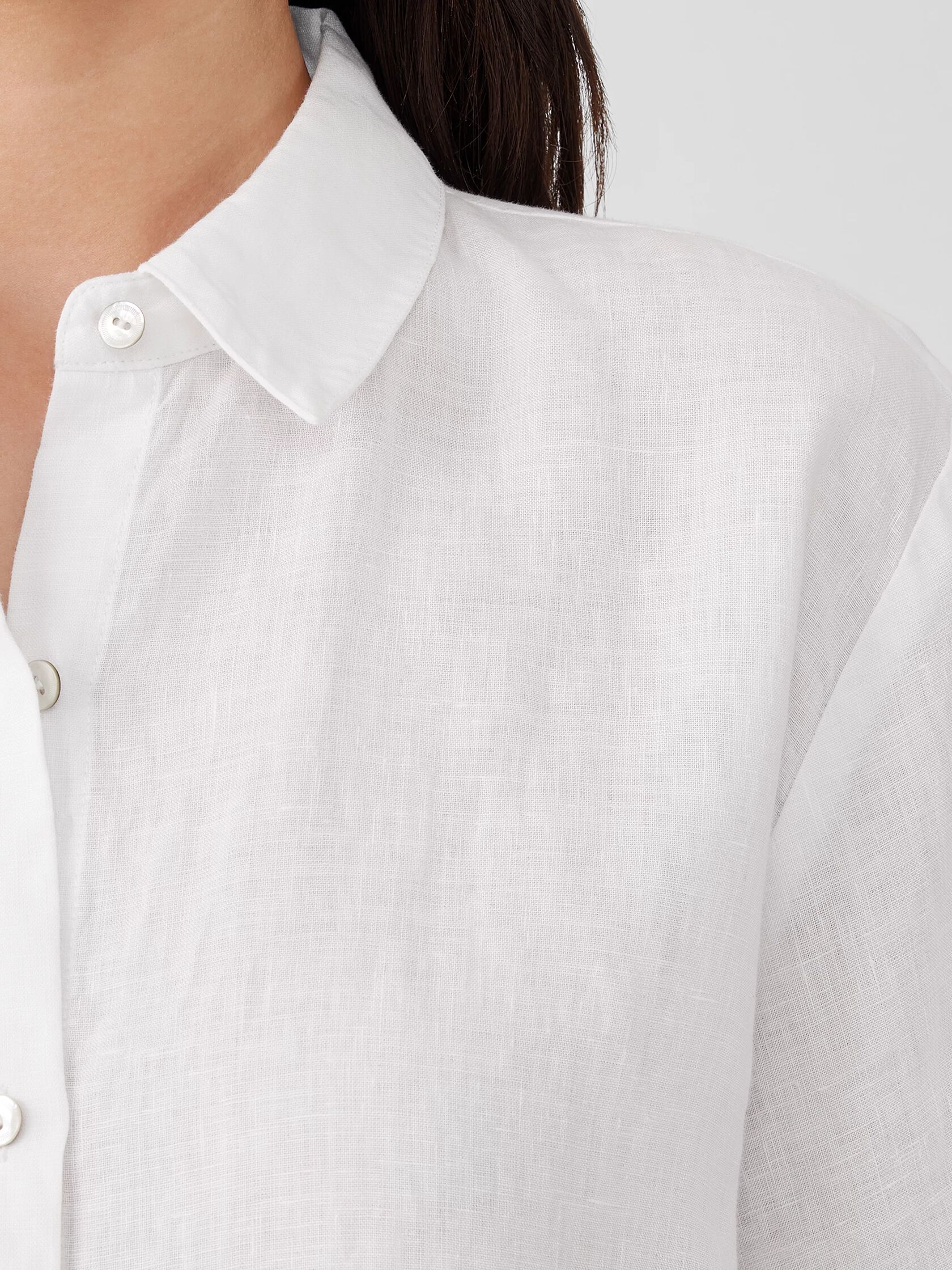 Handkerchief Linen Short-Sleeve Shirt