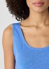 Organic Linen Jersey Scoop Neck Tank