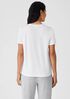 Organic Pima Cotton Jersey Short-Sleeve Tee