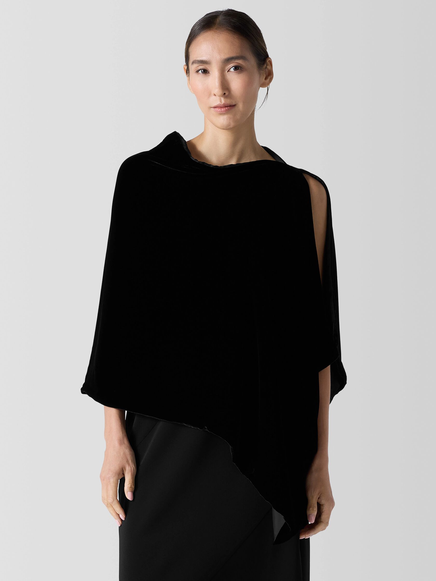 Velvet Poncho