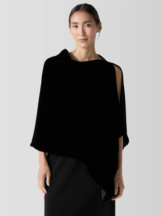 Velvet Poncho