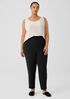 Silk Georgette Crepe Tapered Pant