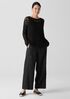 Peruvian Organic Cotton Cord Crew Neck Top