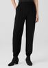 Silk Georgette Crepe Jogger Pant