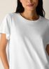 Organic Cotton Slubby Jersey Crew Neck Tee