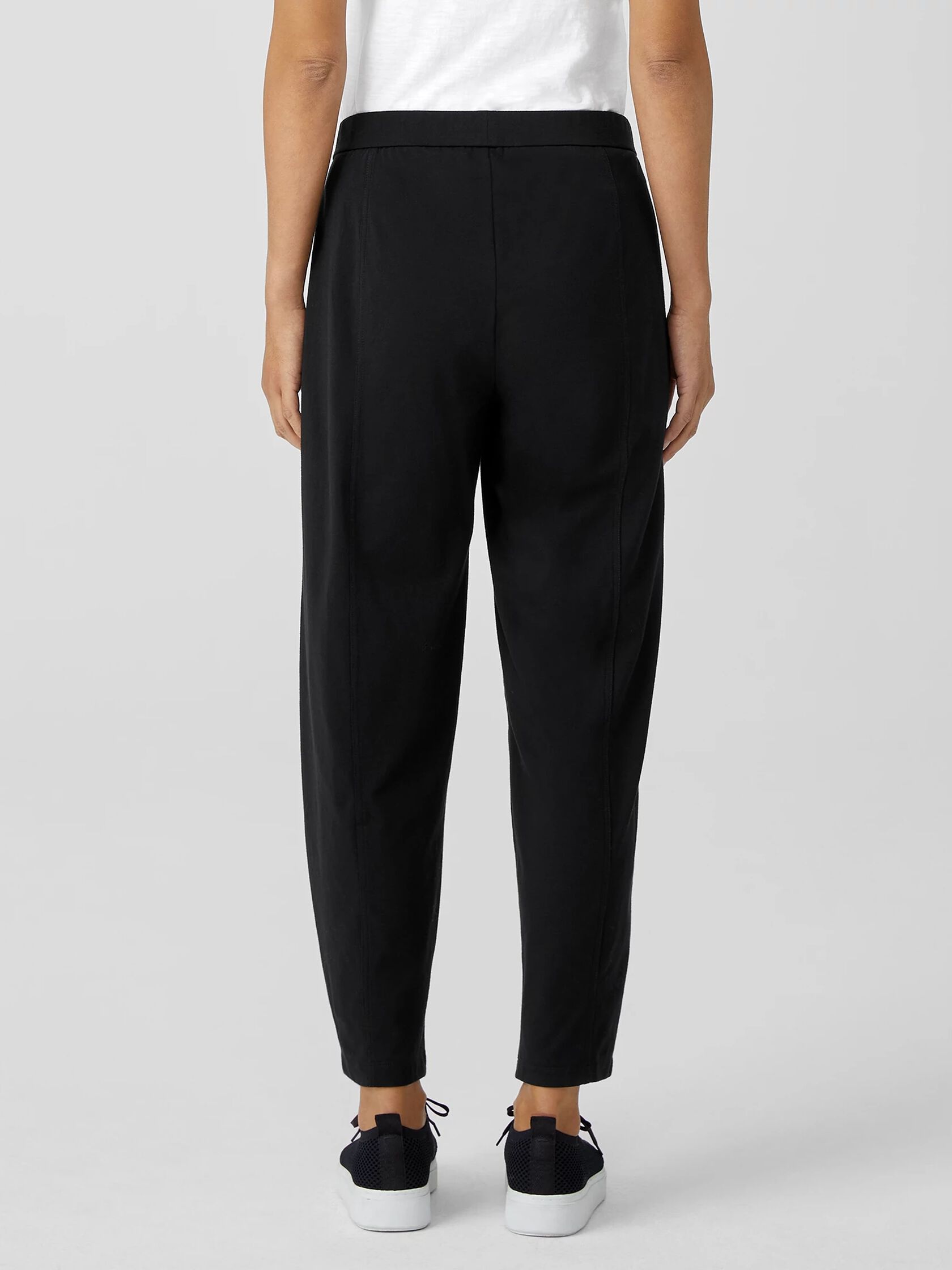 Traceable Cotton Jersey Lantern Pant | EILEEN FISHER