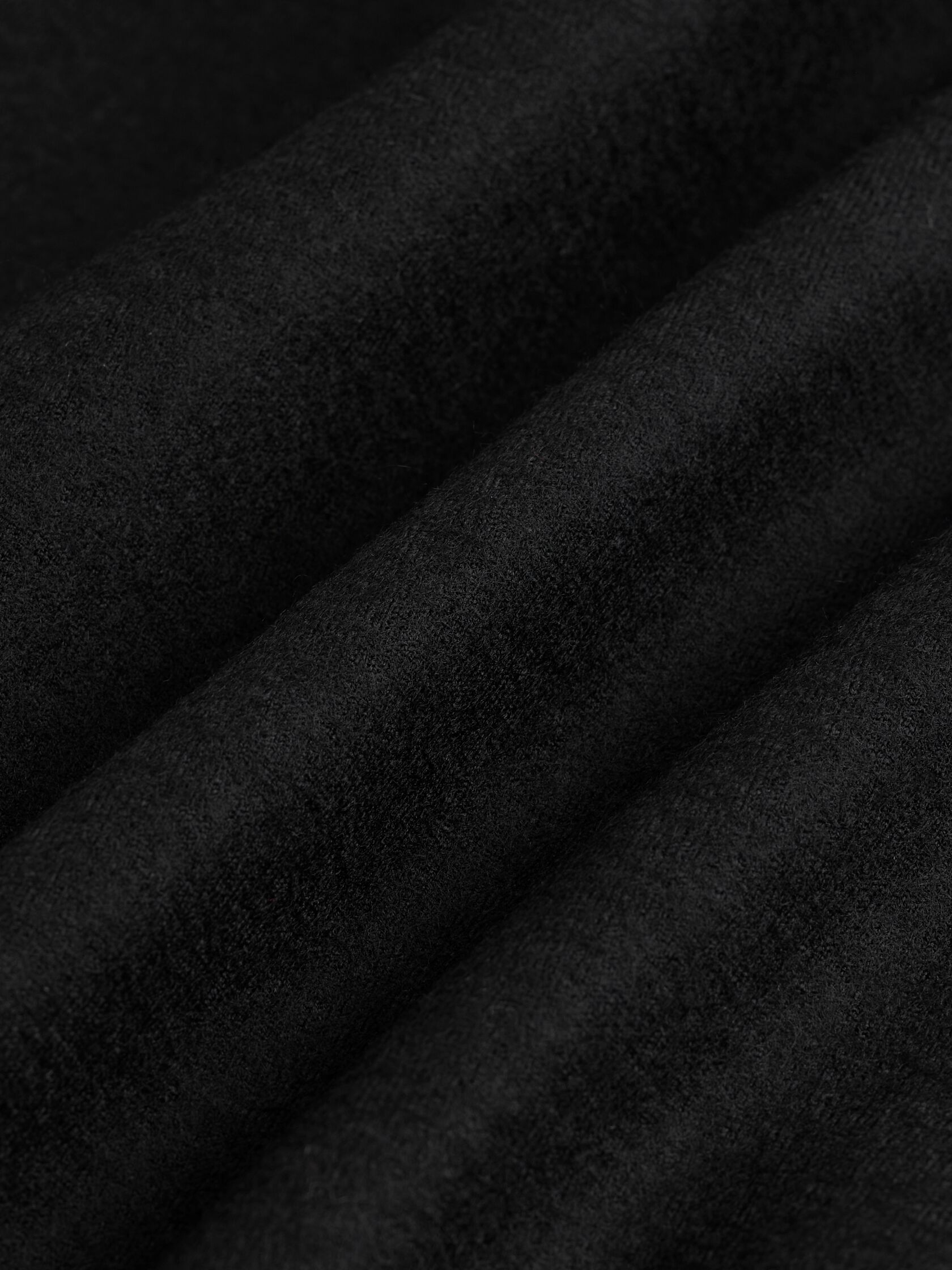Felted Wool Jersey Full-Length Straight Trouser&nbsp;in Regenerative Wool