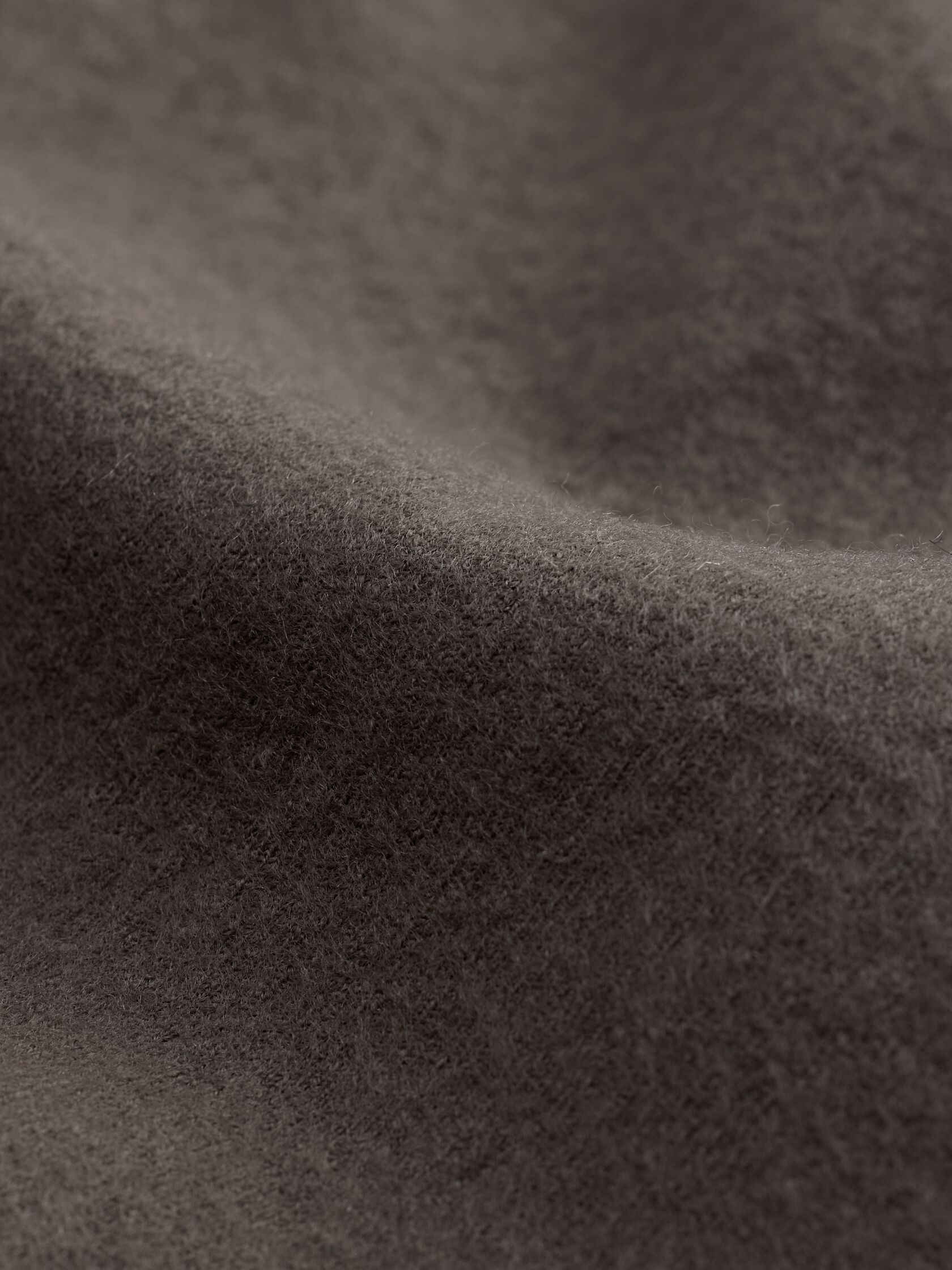 Felted Wool Jersey Full-Length Straight Trouser&nbsp;in Regenerative Wool