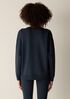 Cozy Brushed Terry Hug Crew Neck Long Top