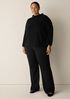 Extra-Fine Ponte Kick Pant