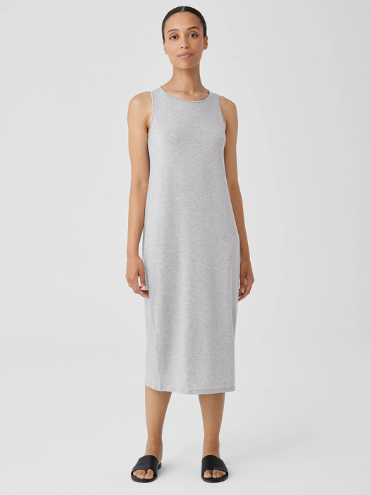 Fine Jersey Tank Dress | EILEEN FISHER