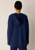Garment-Dyed Organic Cotton Terry Hooded Jacket