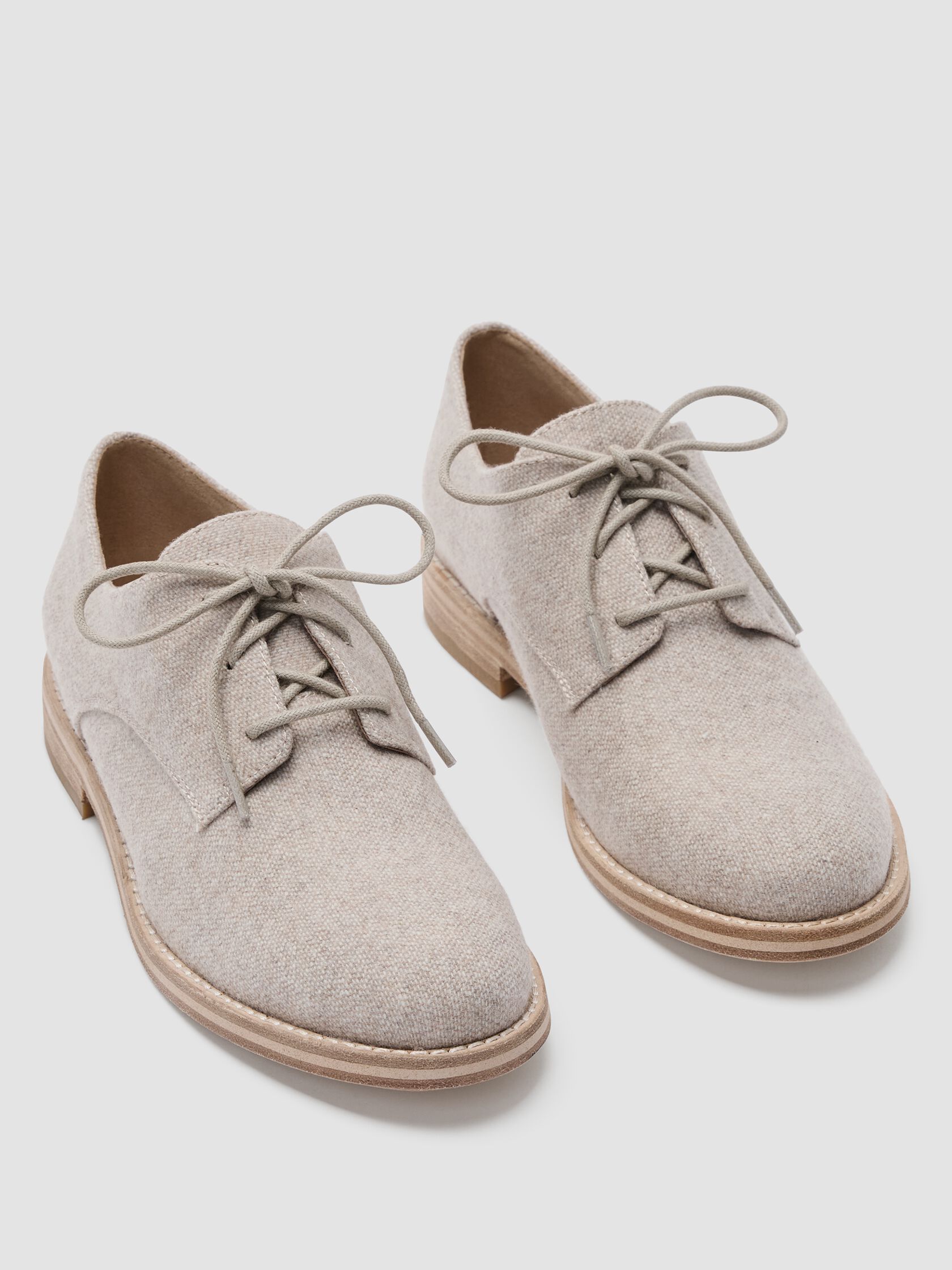 Harlow Mélange Herringbone Oxford