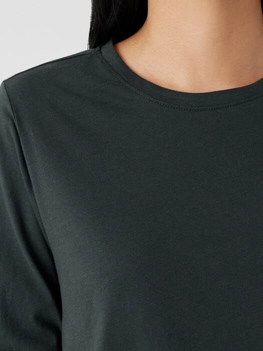 Organic Pima Cotton Jersey Long-Sleeve Tee