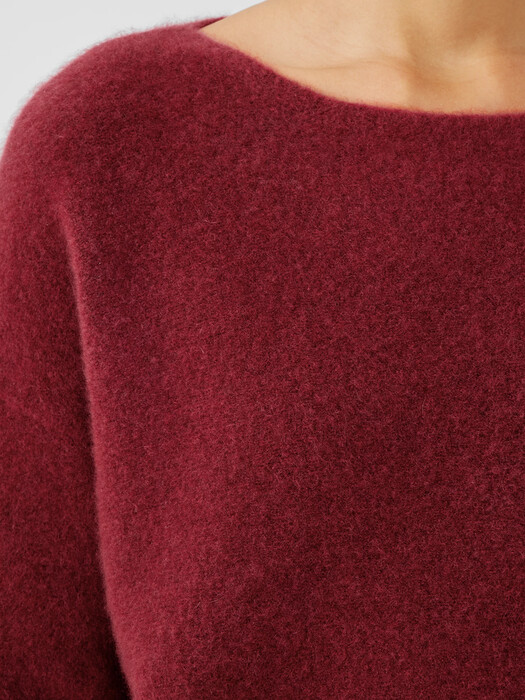 Cashmere Silk Bliss Boatneck Top