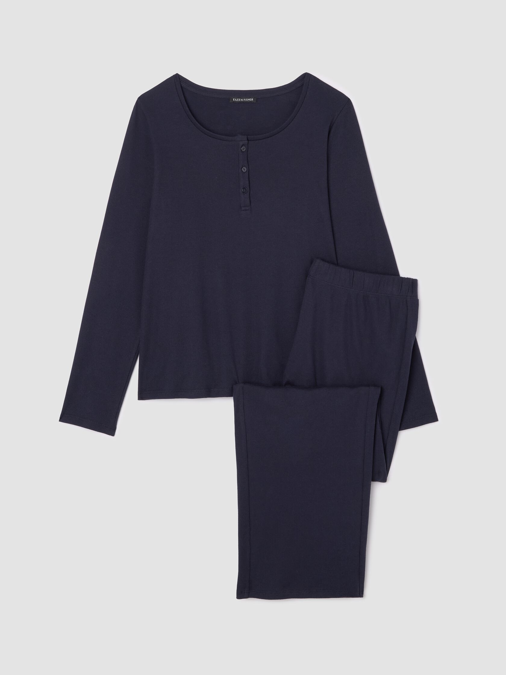 Organic Cotton Rib Sleep Set