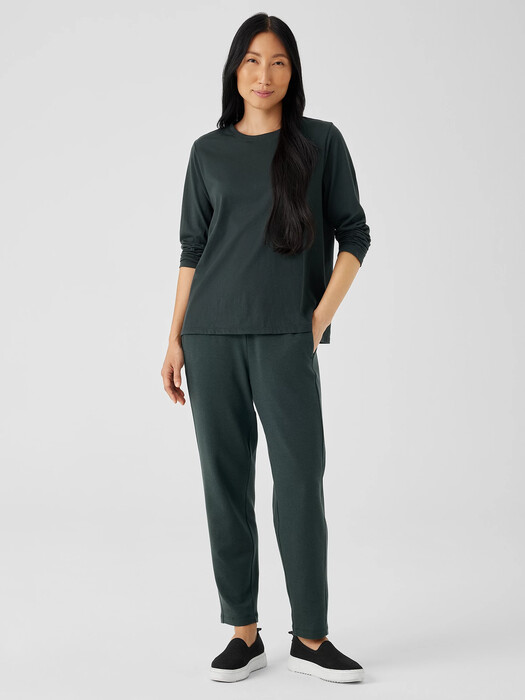 Organic Pima Cotton Jersey Long-Sleeve Tee