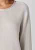Peruvian Cotton Blend Crew Neck Top