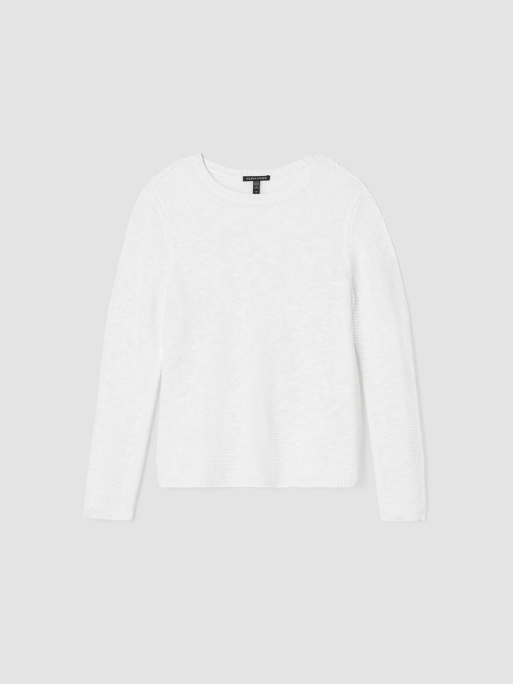 Organic Linen Cotton Crew Neck Top