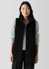 Fine Wool Alpaca Stand Collar Vest