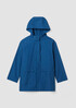 Light Cotton Nylon Hooded Coat