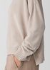 Organic Cotton Chenille Jewel Neck Top