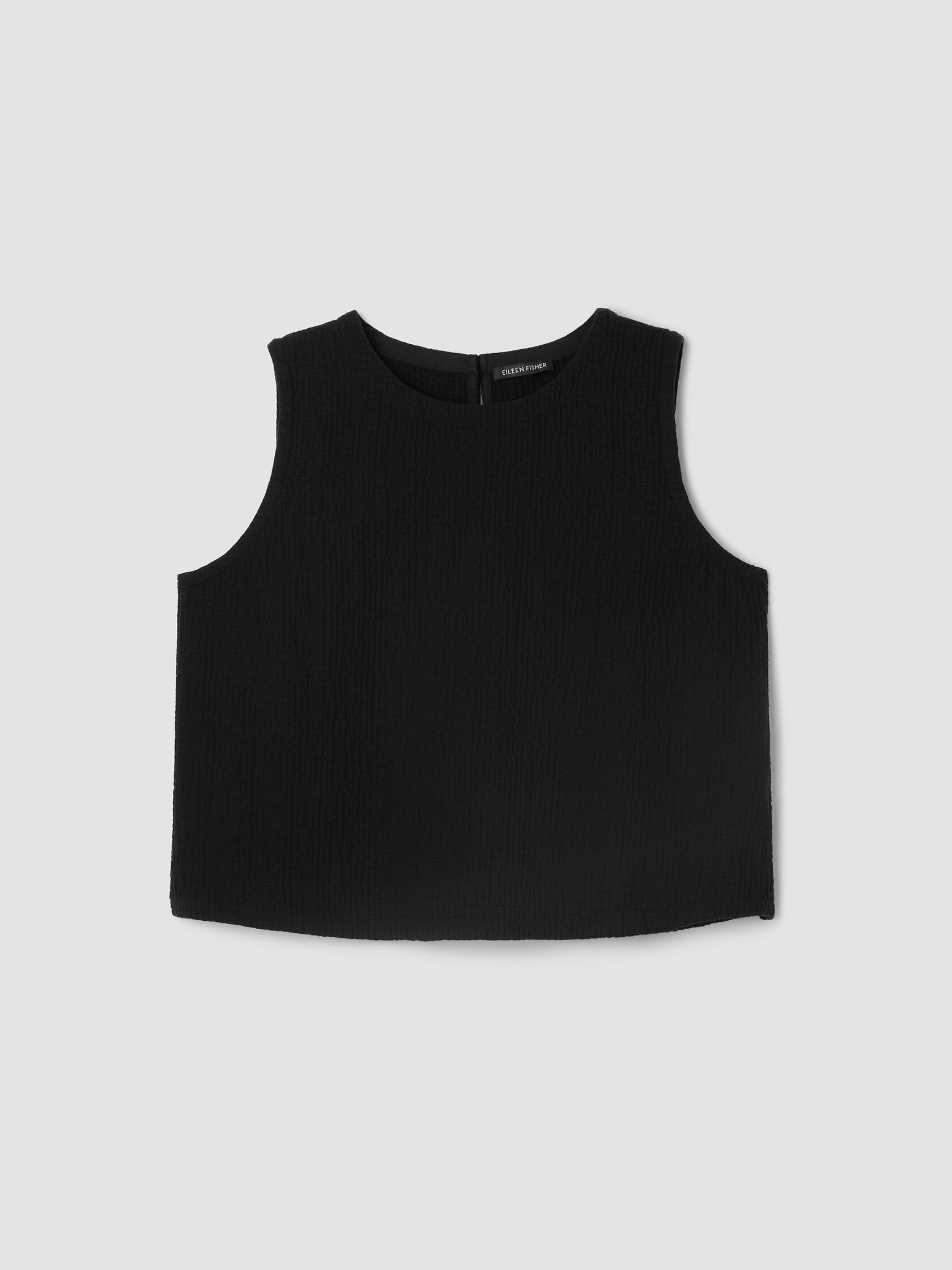 Organic Cotton Doubleweave Round Neck Tank