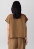 Organic Cotton Ripple Square Top