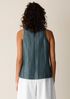 Linen Sheen Halter Neck Top