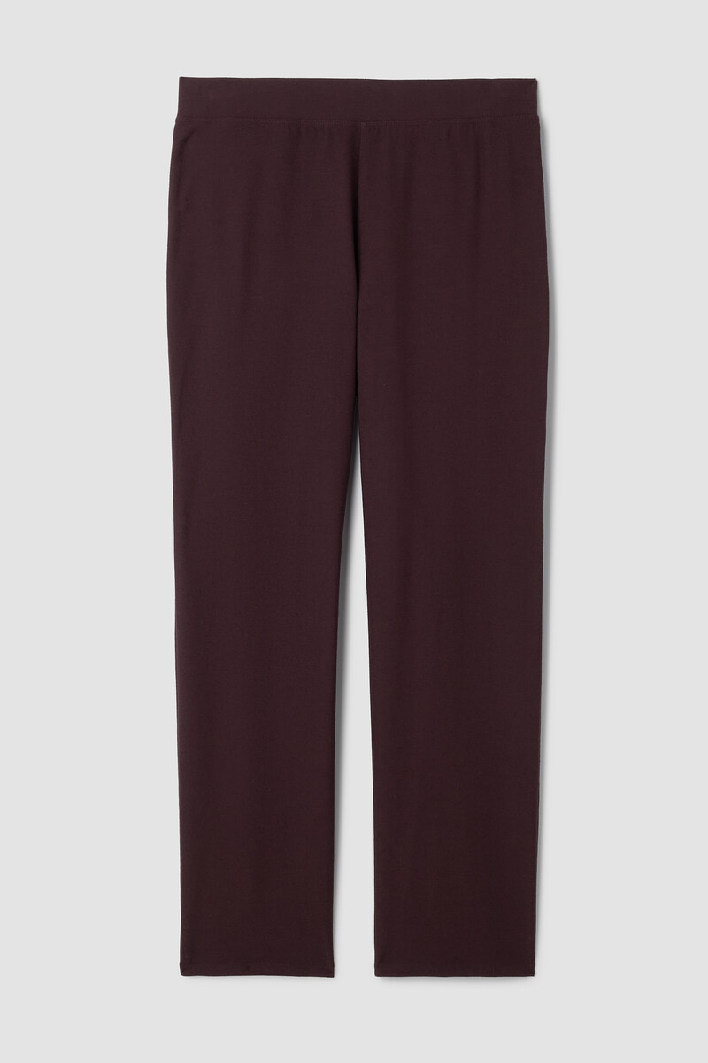 Washable Stretch Crepe Straight Pant Washable Stretch Crepe Straight Pant